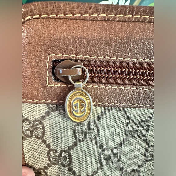 GUCCI Bundle ♥️💚 Ophidia Clutch GG Coated Canvas w Rare Interior & Wallet - Picture 5 of 15